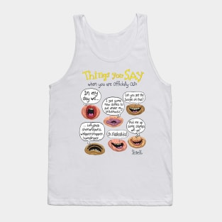 Old Sayings Tank Top